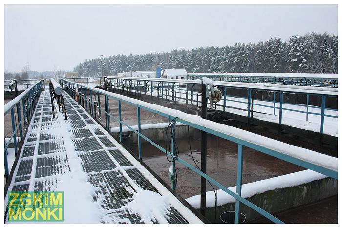 Remont urządzeń Miejskiej Oczyszczalni ??cieków w Mońkach